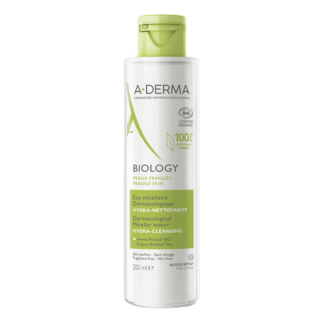 A-Derma Biology oczyszczająca woda micelarna 200ml