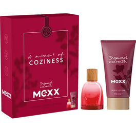 Mexx Inspired Warmth Woman zestaw woda perfumowana spray 30ml + balsam do ciała 150ml