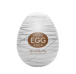 TENGA Easy Beat Egg Silky II jednorazowy masturbator w kształcie jajka