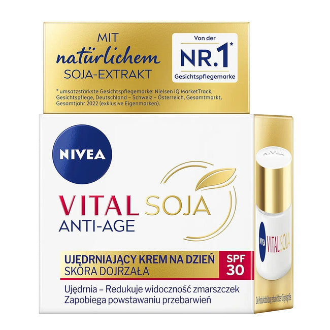 Nivea Vital Soja Anti-Age ujędrniający krem na dzień SPF30 50ml