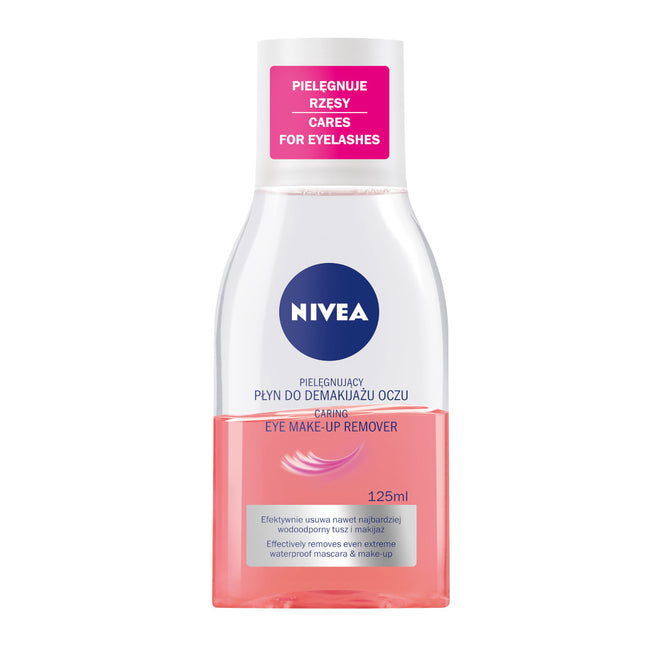 Nivea Pielęgnujący dwufazowy płyn do demakijażu oczu 125ml