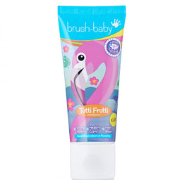 Brush-Baby Flaming pasta do zębów dla dzieci 3+ Tutti Frutti 50ml