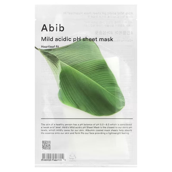 Abib Mild Acidic pH Sheet Mask kojąca maska w płachcie 30ml