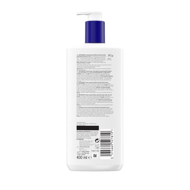 Neutrogena Deep Moisture głęboko nawilżający balsam do ciała 400ml