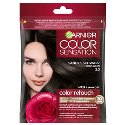 Garnier Color Sensation Color Retouch szampon koloryzujący 2.0 Jasna Czerń