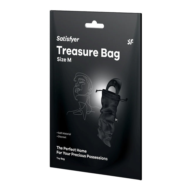 Satisfyer Treasure Bag torba do przechowywania gadżetów M Black