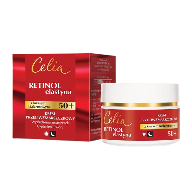 Celia Retinol Elastyna krem przeciwzmarszczkowy 50+ 50ml