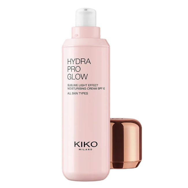 KIKO Milano Hydra Pro Glow nawilżający krem do twarzy SPF10 z kwasem hialuronowym 50ml