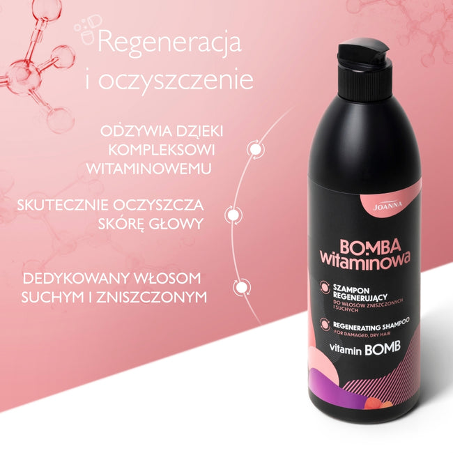 Joanna Bomba Witaminowa szampon regenerujący 500ml