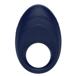 Dream Toys Glam Vibrating Cockring wibrujący pierścień na penisa Blue