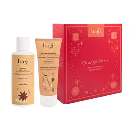 Hagi Orange Alone zestaw balsam do ciała 75ml + żel do mycia ciała 150ml