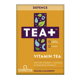 Vitabiotics Tea+ Defence herbata witaminowa wspierająca odporność z witaminą C 14 torebek