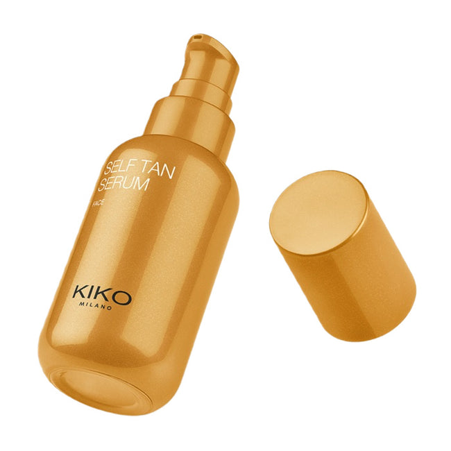 KIKO Milano Self Tan Serum samoopalające serum z kwasem hialuronowym o działaniu rozświetlającym i nawilżającym 50ml