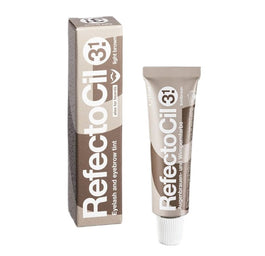 Refectocil Eyelash And Eyebrow Tint henna do brwi i rzęs 3.1 Light Brown 15ml