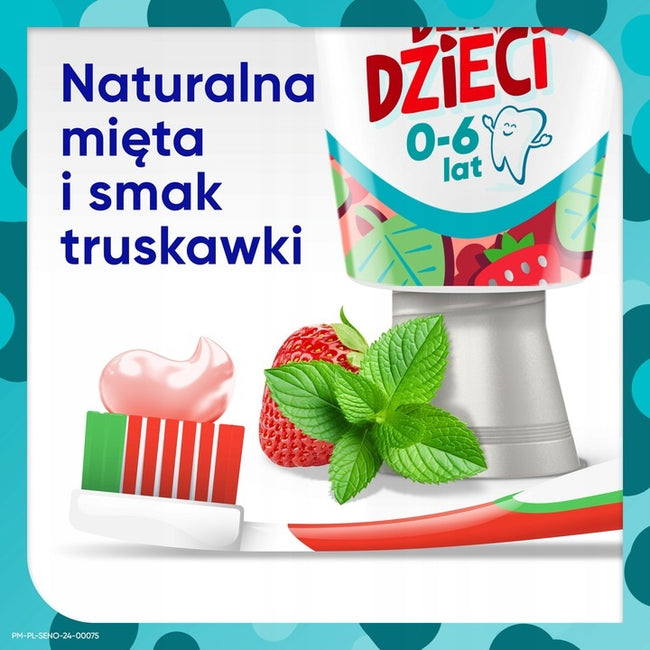 Sensodyne Proszkliwo pasta do zębów dla dzieci 0-6 lat 50ml