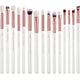 JESSUP Individual Eyeshadow Brushes zestaw pędzli do makijażu oczu T217 15szt.