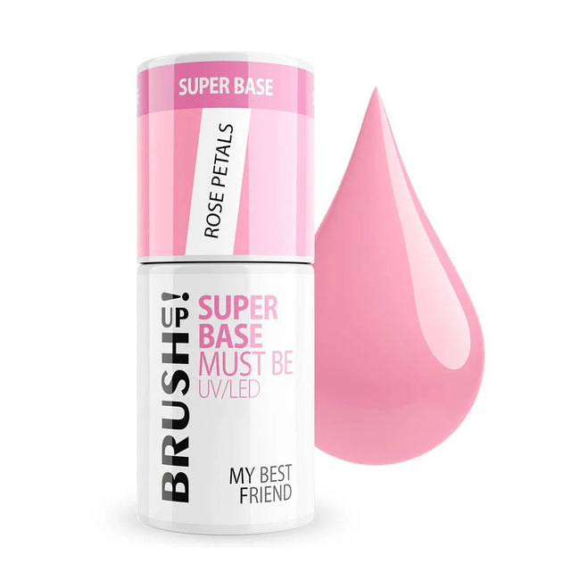 BrushUp! Super Base baza hybrydowa do paznokci Rose Petals 5g