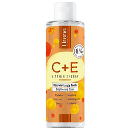 Lirene C+E Vitamin Energy tonik rozświetlający 200ml