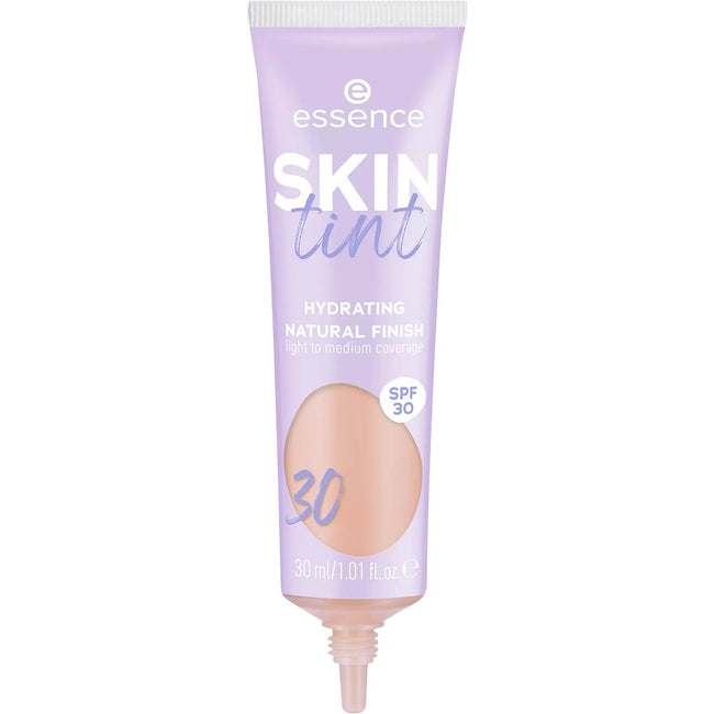 Essence Skin Tint nawilżający krem koloryzujący o lekkim i średnim kryciu SPF30 30 30ml