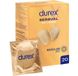 Durex Sensual No Latex prezerwatywy nielateksowe 20szt