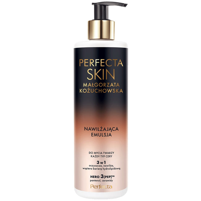 Perfecta Skin Małgorzata Kożuchowska nawilżająca emulsja do mycia twarzy 3w1 300ml