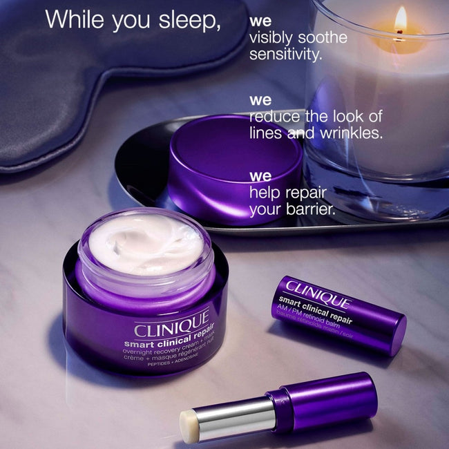 Clinique Smart Clinical Repair™ Overnight Recovery Cream + Mask przeciwstarzeniowy krem i maseczka na noc 50ml