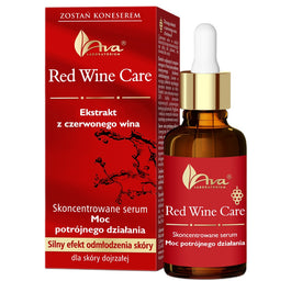 Ava Laboratorium Red Wine Care skoncentrowane serum do skóry dojrzałej 30ml