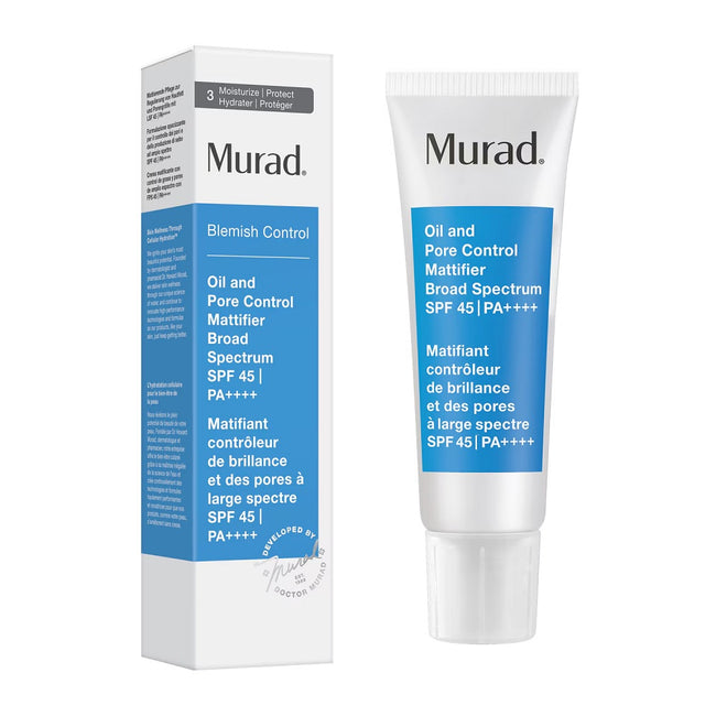 Murad Oil and Pore Control Mattifier Broad Spectrum SPF45 krem nawilżająco-matujący 50ml