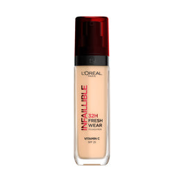 L'Oreal Paris Infaillible 32H Fresh Wear Foundation długotrwały podkład do twarzy 100 Warm Dore 30ml