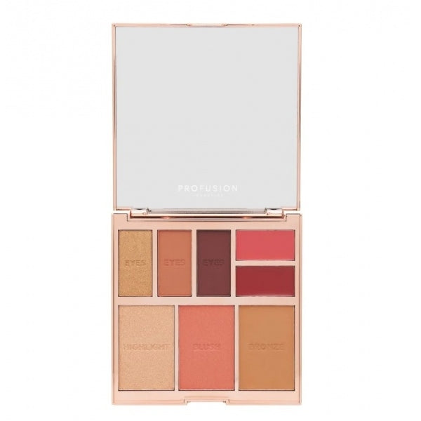 Profusion Full Face Radiance Palette paleta do oczu twarzy i ust