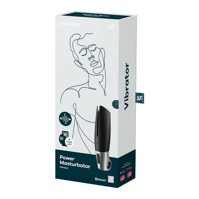 Satisfyer Power Masturbator wibrujący masturbator Black