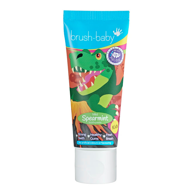 Brush-Baby Dino pasta do zębów dla dzieci 3+ Spearmint 50ml