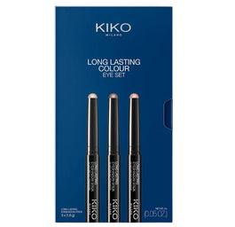 KIKO Milano Long Lasting Colour Eye Set zestaw cieni do powiek w sztyfcie 3x1.6g