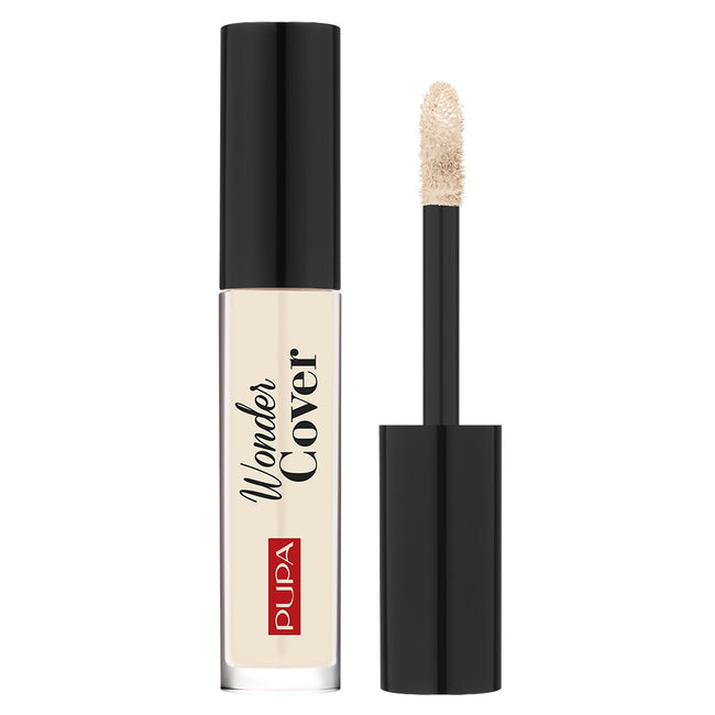 Pupa Milano Wonder Cover Total Coverage Concealer kryjący korektor do twarzy 001 Porcelain 4.2ml