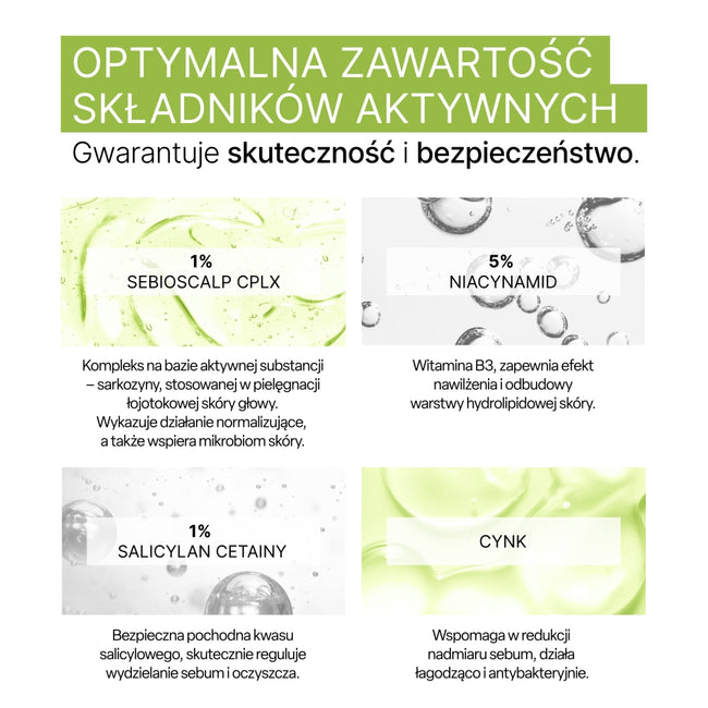 BIOVAX Trychologic Przetłuszczanie szampon do włosów i skóry głowy 200ml