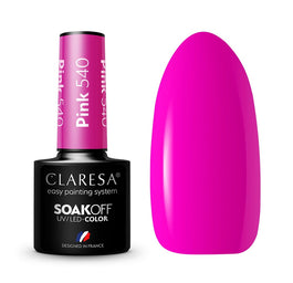 Claresa Soak Off UV/LED Pink lakier hybrydowy 540 5g