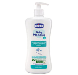 Chicco Baby Moments szampon do mycia ciała i włosów 0m+ 500ml