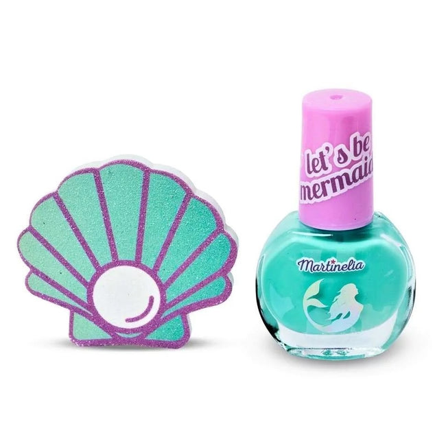 Martinelia Let's Be Mermaids Nail Duo zestaw lakier do paznokci + pilniczek