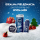 Nivea Men Get Protected zestaw żel pod prysznic 3w1 250ml + antyperspirant roll-on 50ml + krem uniwersalny 75ml