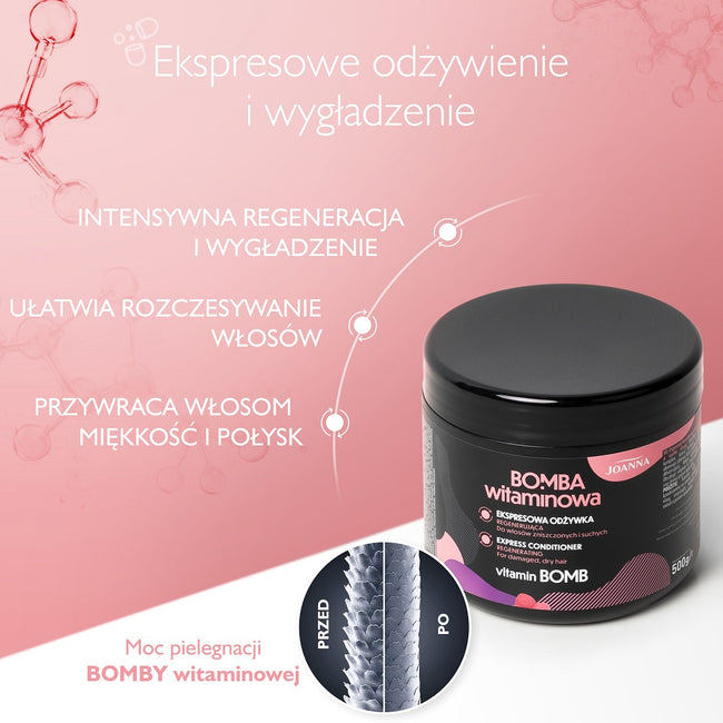 Joanna Bomba Witaminowa ekspresowa odżywka regenerująca 500g