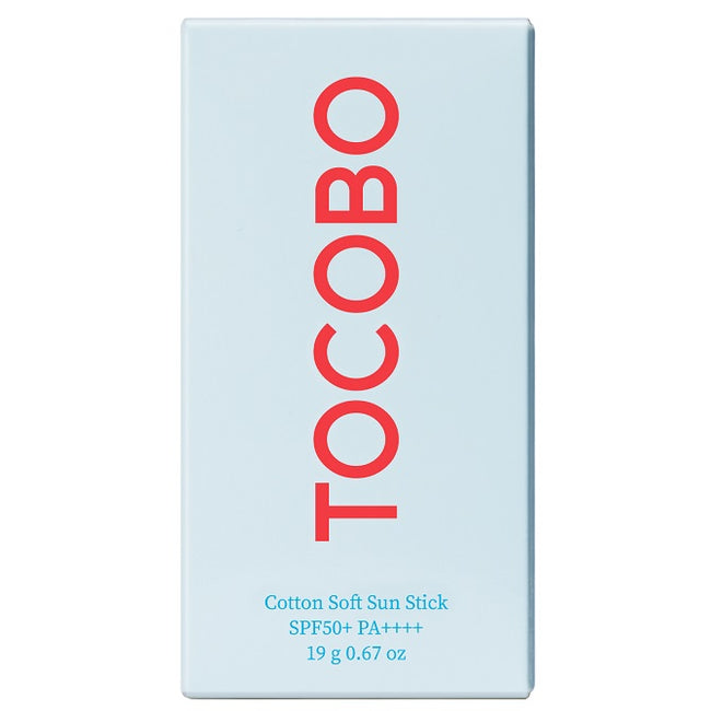 TOCOBO Cotton Soft Sun Stick SPF50+ PA++++ sztyft przeciwsłoneczny 19g