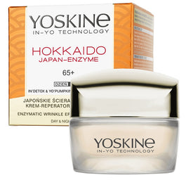 Yoskine Hokkaido Japan-Enzyme przeciwzmarszczkowy krem do twarzy 65+ 50ml