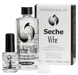 Seche Vite Dry Fast Top Coat wysuszacz i utwardzacz do lakieru do paznokci 118ml + 14ml