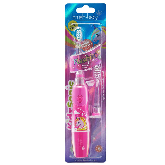 Brush-Baby KidzSonic szczoteczka soniczna dla dzieci w wieku 3+ lat Unicorn