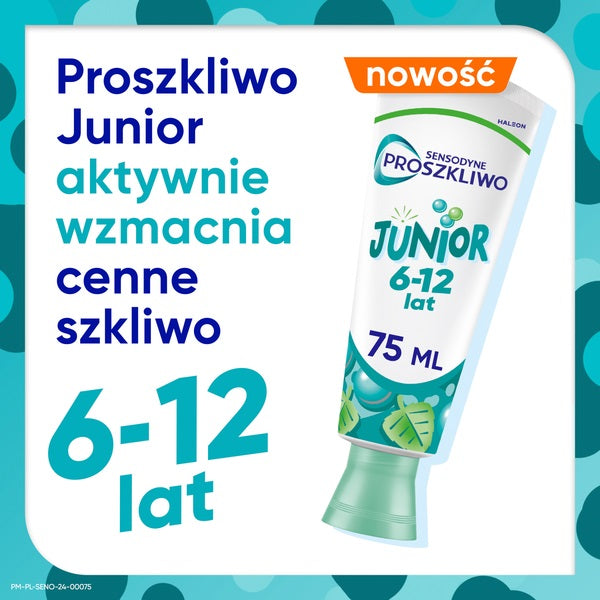 Sensodyne Proszkliwo Junior pasta do zębów dla dzieci 6-12 lat 75ml