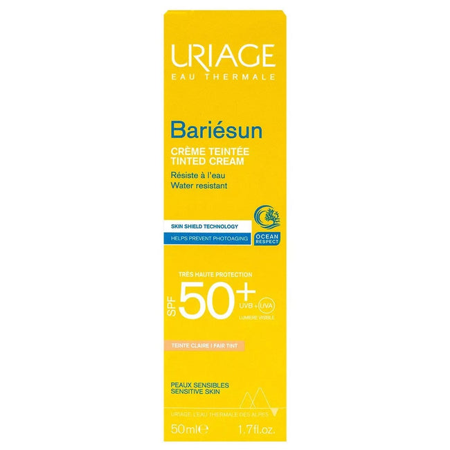 URIAGE Bariesun Tinted Cream przeciwsłoneczny krem tonujący SPF50+ Jasny Beż 50ml