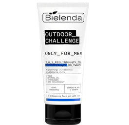 Bielenda Only For Men Outdoor Challenge 2w1 peelingujący żel oczyszczający do twarzy 150g