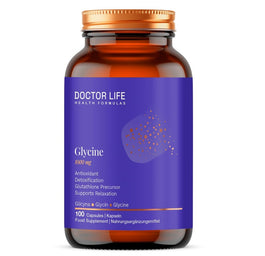 Doctor Life Glycine 1000mg suplement diety 100 kapsułek