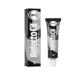 Refectocil Eyelash And Eyebrow Tint henna do brwi i rzęs 1 Pure Black 15ml