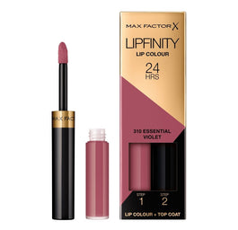 Max Factor Lipfinity Lip Colour dwufazowa pomadka w płynie o długotrwałym efekcie 310 Essential Violet